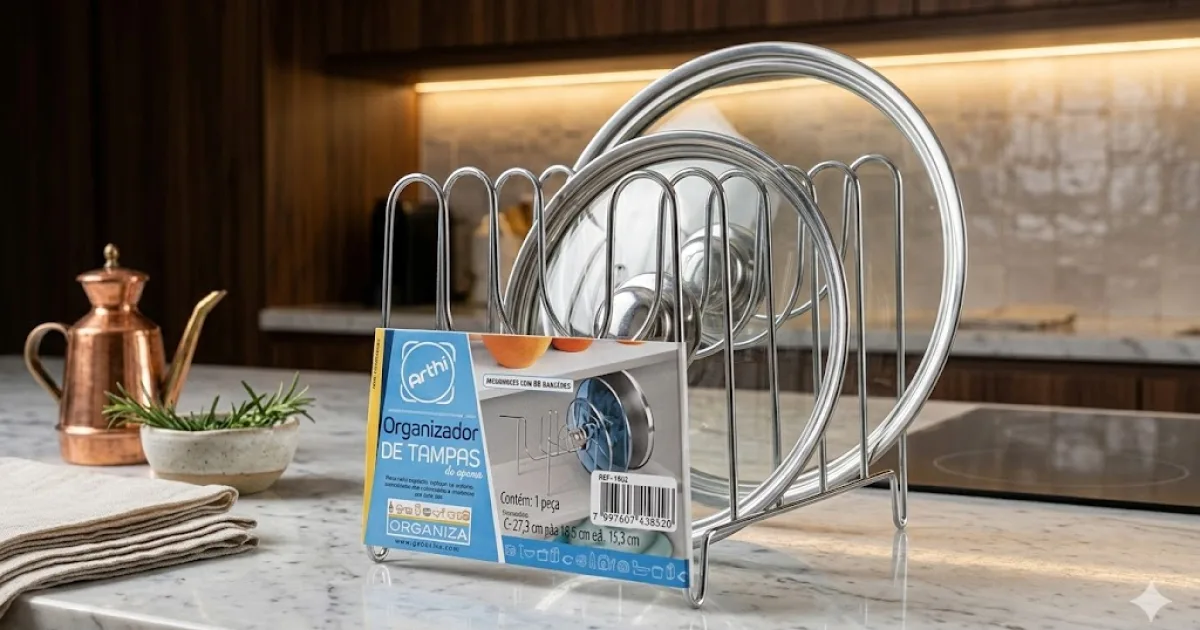Melhor organizador de tampas de panela: Os 10 melhores em 2026