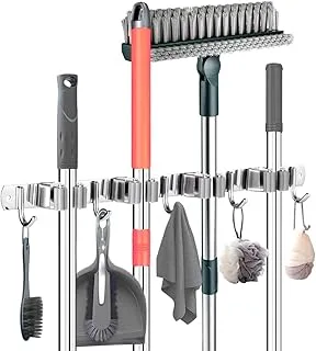 Suporte Vassoura Aço Inox Resistente