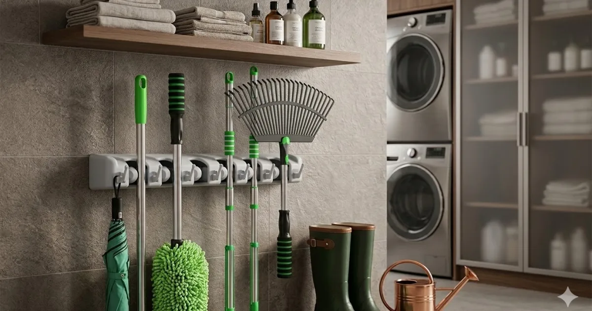 Melhor organizador de vassouras e rodos: Os 10 melhores em 2026