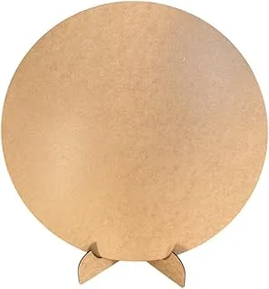 Davest Painel Redondo Decorativo MDF 50x50cm