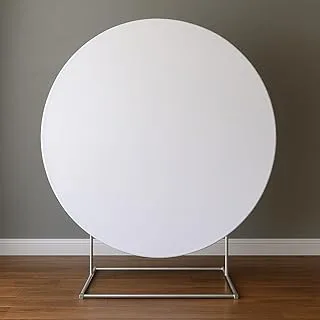 Painel Festa Redondo C/Elástico 1,50m Branco Liso