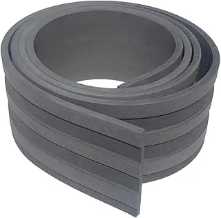 Painel Ripado EVA Cinza Decorativo