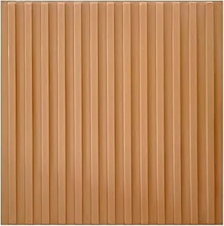 Kit 12 Placas Revestimento Marrom