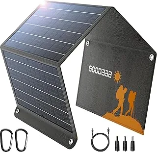 Goodaaa Painel Solar 30W Três Saídas