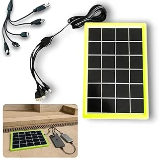 Mini Placa Solar Portátil 6W