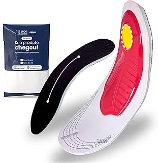 Palmilha Ortopédica 4D Pés Chatos