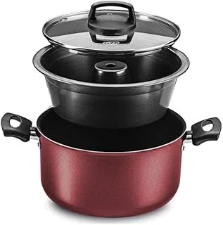 MTA Conjunto Banho Maria Cereja