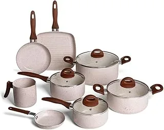Brinox Ceramic Life Smart Plus 8 Peças Vanilla