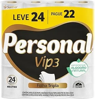 Personal Vip Folha Tripla 24 Rolos