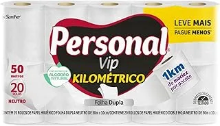 Personal Kilométrico Folha Dupla 50M