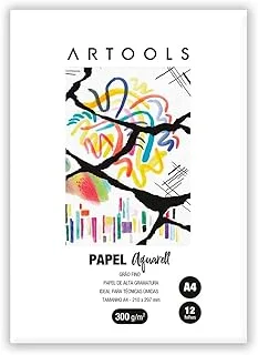 Papel Artools Aquarell A4 Celulose 300 g/m²