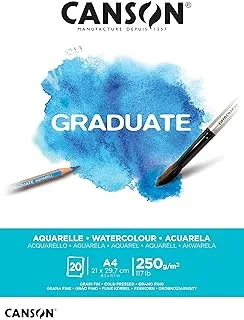 Canson Graduate Aquarela Bloco A4