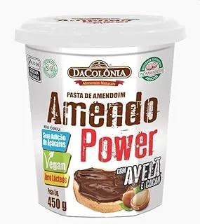 Amendopower Avelã e Cacau Zero