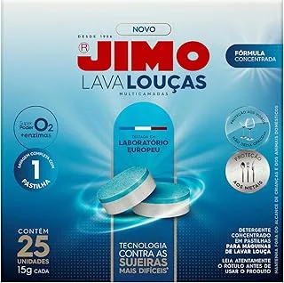 Jimo Lava Louças Multicamadas 25 Pastilhas