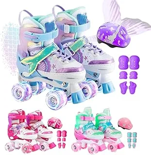 Patins Infantil Led Sereia