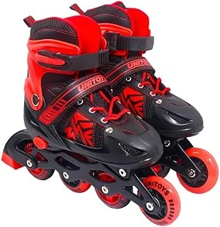 Patins Inline Unitoys Vermelho