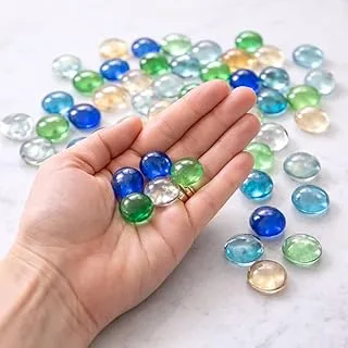 Pedra Gema De Vidro Decorativa