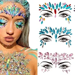 Kit Maquiagem Artística Pedraria 12 Unidades