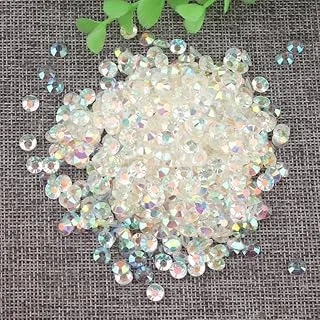 2.500 Peças De Strass De Geleia Plana
