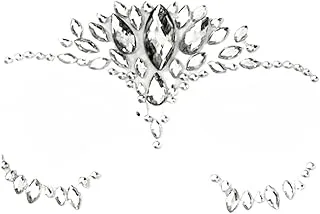 Adesivos Kit Strass Rosto e Corpo (6 Unid)