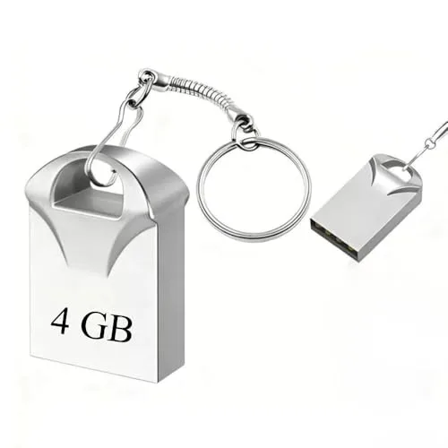 PEN DRIVE CHAVEIRO METÁLICO USB 2.0 4GB