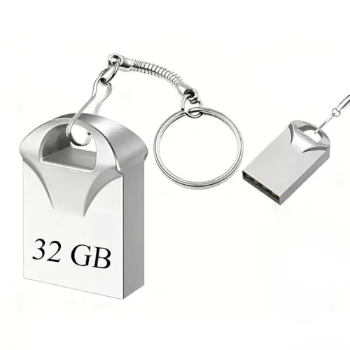 PEN DRIVE CHAVEIRO METÁLICO USB 2.0, 32GB