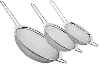Kit Peneiras Coador Inox Resistente