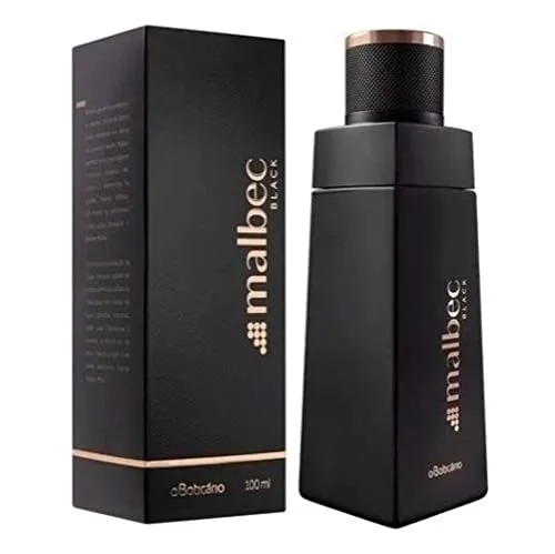 DEO COLÔNIA MALBEC BLACK BOTICÁRIO 100ML