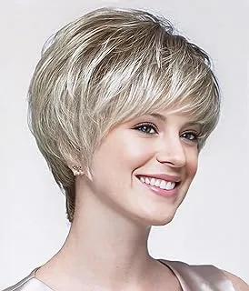 Sevencolors Peruca Curta Pixie Loira