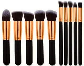 Kit Pincéis Kabuki 10 Peças