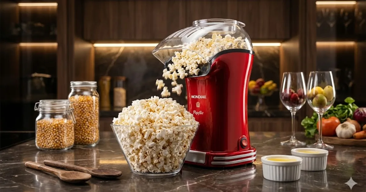 Melhor pipoqueira elétrica: As 10 melhores em 2026