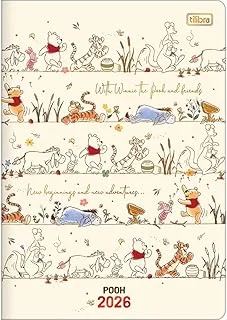 Tilibra Planner Pooh Bege