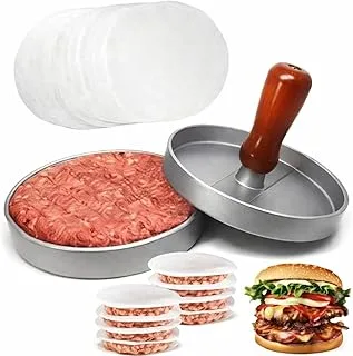 Prensa Inox com Cabo de Madeira