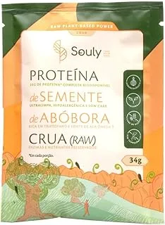 Proteína de Semente de Abóbora Crua Souly Sachê