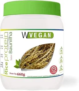 W Vegan Rice Protein Baunilha