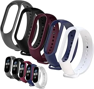 Kit 5 Pulseiras Variadas (Mi Band 5/6)