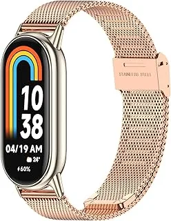 Pulseira de Metal Haozhi (Mi Band 8/9/10)