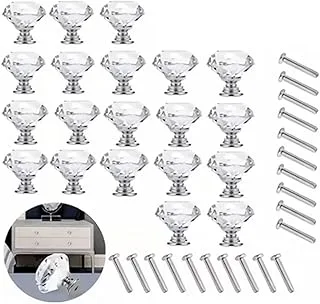 Puxador de Gaveta Cristal Diamante