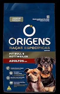 Adimax Origens Pit Bull e Rottweiler