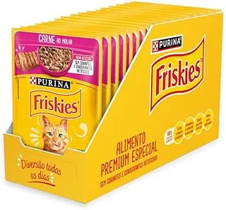 Pack Nestlé Purina Friskies Sachê Carne