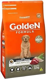 Golden Fórmula Cães Adultos Carne e Arroz