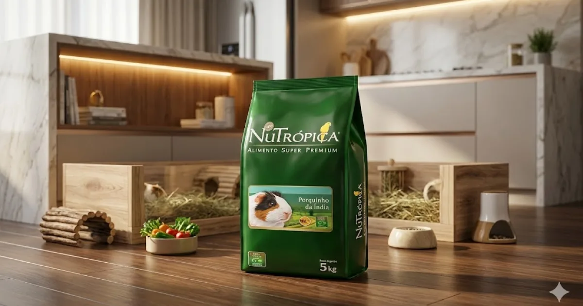 Melhor ração para porquinho-da-índia: As 10 melhores em 2026