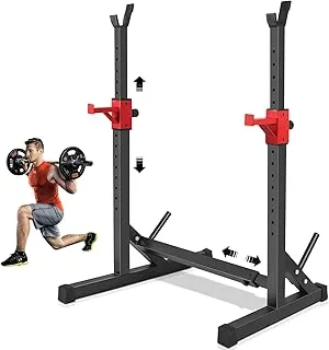 Suporte Agachamento Ajustável Multifuncional