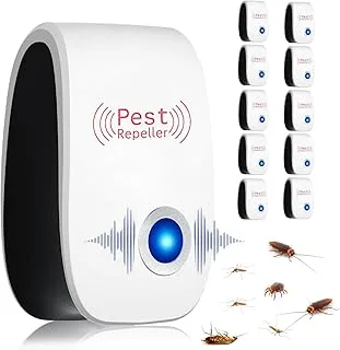 Kit 10 Repelentes Ultrassônicos Plug-and-Play