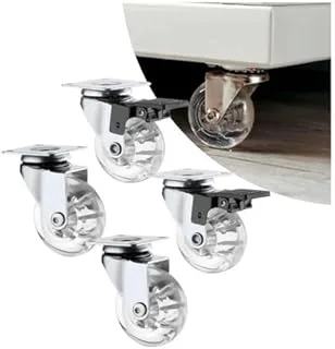 Kit 4 Rodízios Giratórios 35mm Gel