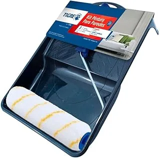 Kit Pincéis Tigre Anti Respingo 3 Peças