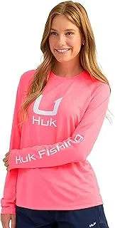 Huk Pursuit Camisa de Pesca Manga Longa