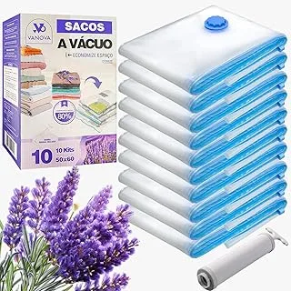 Kit 10 Sacos com Aroma Lavanda