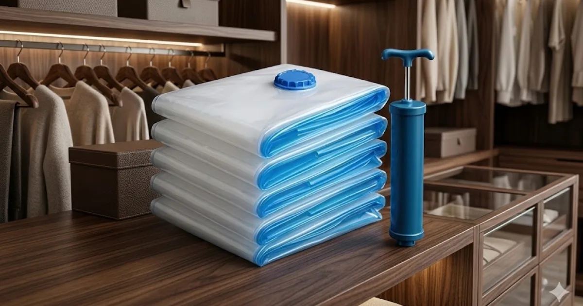 Melhor saco a vácuo para roupas: Os 10 melhores em 2026