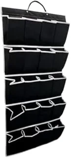 Sapateira de Pendurar Porta TNT Preta